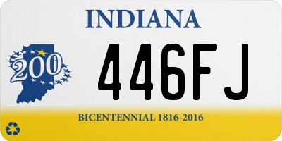 IN license plate 446FJ