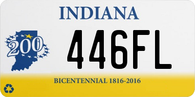 IN license plate 446FL