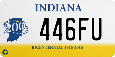 IN license plate 446FU