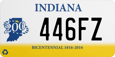 IN license plate 446FZ