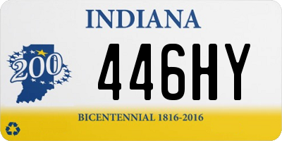 IN license plate 446HY