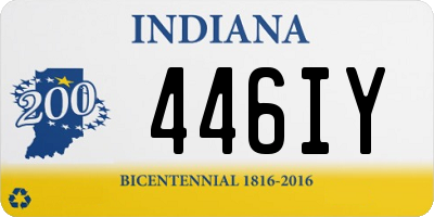 IN license plate 446IY