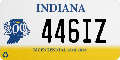 IN license plate 446IZ