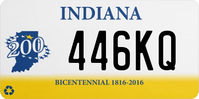 IN license plate 446KQ