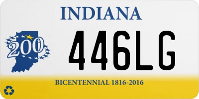 IN license plate 446LG
