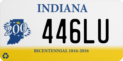 IN license plate 446LU