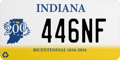 IN license plate 446NF