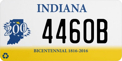 IN license plate 446OB