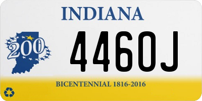 IN license plate 446OJ