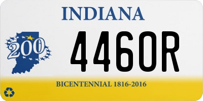 IN license plate 446OR