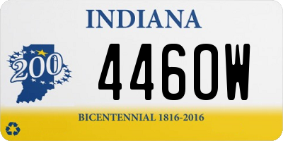 IN license plate 446OW