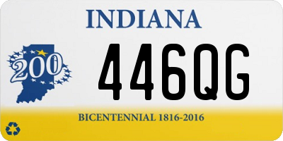 IN license plate 446QG