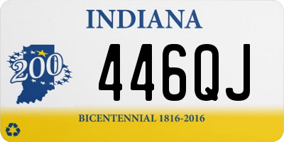 IN license plate 446QJ