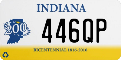 IN license plate 446QP