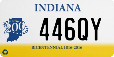 IN license plate 446QY