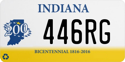 IN license plate 446RG