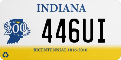 IN license plate 446UI