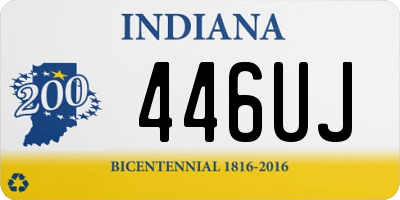 IN license plate 446UJ