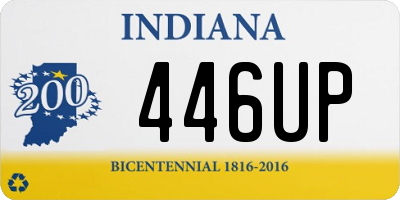 IN license plate 446UP