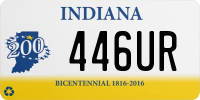 IN license plate 446UR