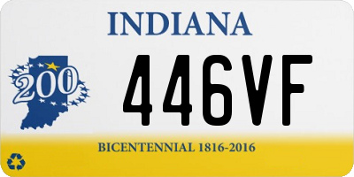IN license plate 446VF