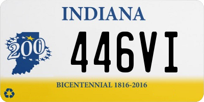 IN license plate 446VI