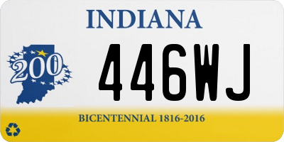 IN license plate 446WJ