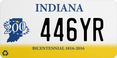 IN license plate 446YR