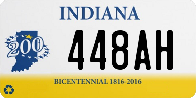 IN license plate 448AH