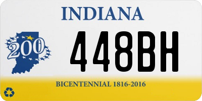 IN license plate 448BH