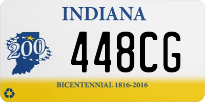 IN license plate 448CG