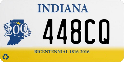 IN license plate 448CQ