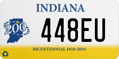 IN license plate 448EU