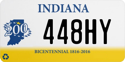 IN license plate 448HY
