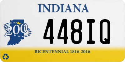 IN license plate 448IQ