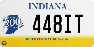 IN license plate 448IT