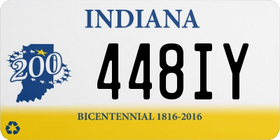 IN license plate 448IY