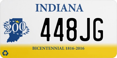 IN license plate 448JG