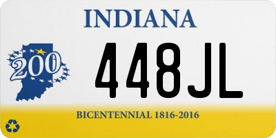 IN license plate 448JL