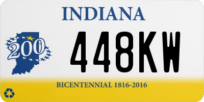 IN license plate 448KW