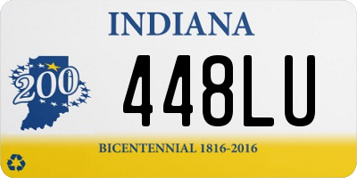 IN license plate 448LU