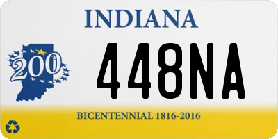 IN license plate 448NA