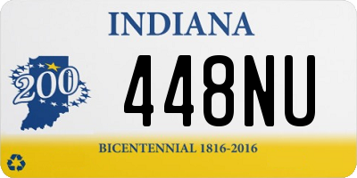 IN license plate 448NU