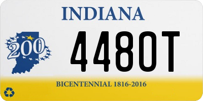 IN license plate 448OT