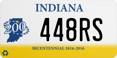 IN license plate 448RS