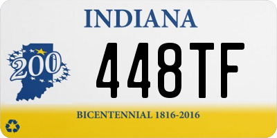 IN license plate 448TF