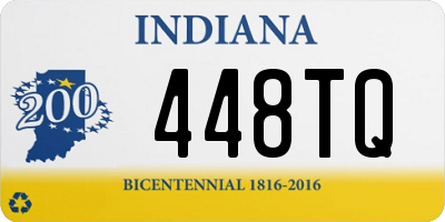 IN license plate 448TQ