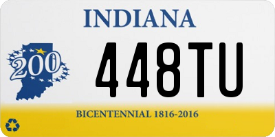 IN license plate 448TU