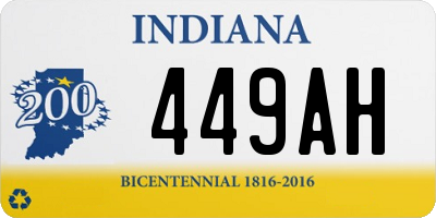 IN license plate 449AH