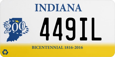 IN license plate 449IL